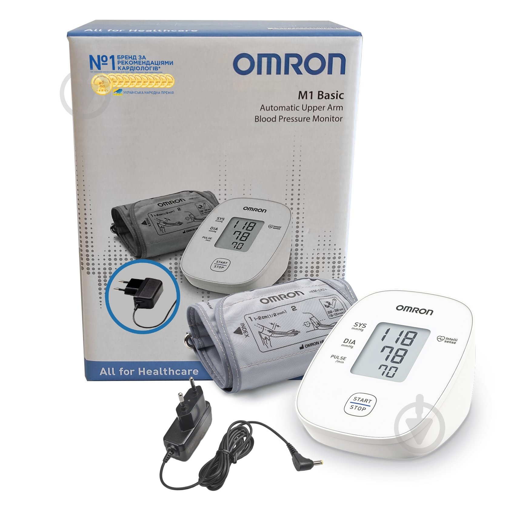 Тонометр Omron M1 Basic HHP-CM01 - фото 1 Тонометр Omron M1 Basic HHP-CM01 - фото 1