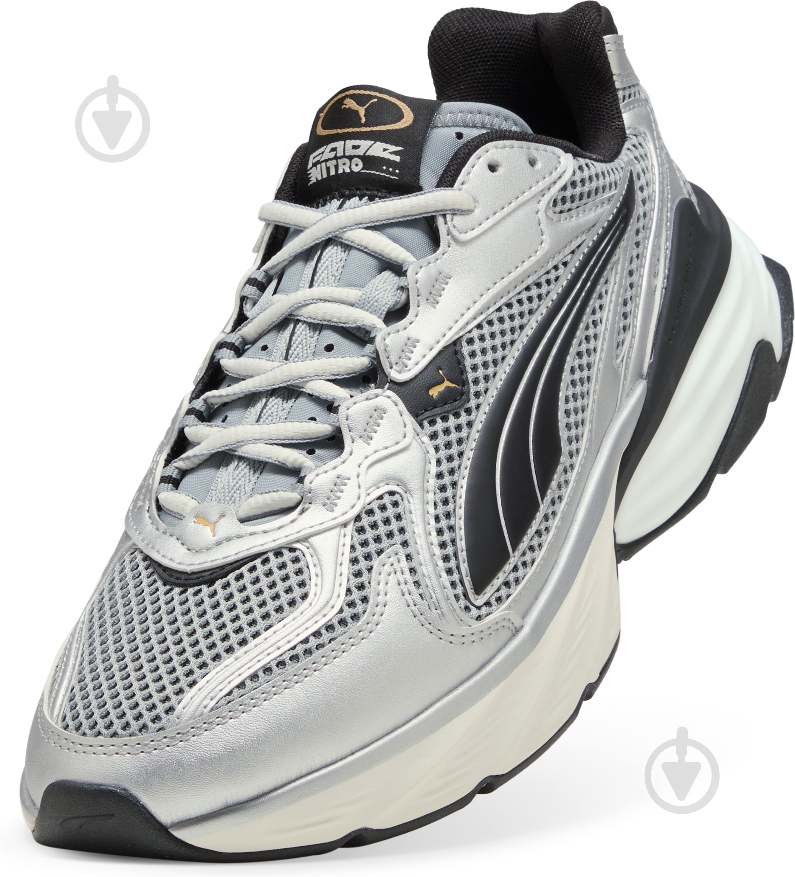 Кросівки чоловічі Puma Fade Nitro LS 40620304 р.45 сірі - фото 6