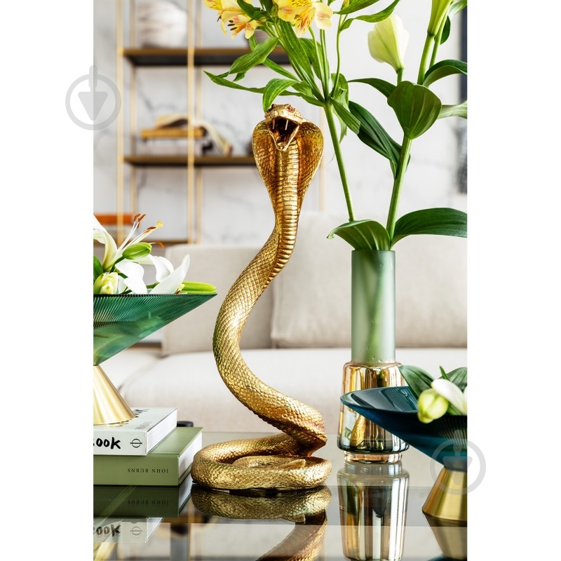 Ваза KARE Design Chloe 26 см зеленая 52868 - фото 10 Ваза KARE Design Chloe 26 см зеленая 52868 - фото 10