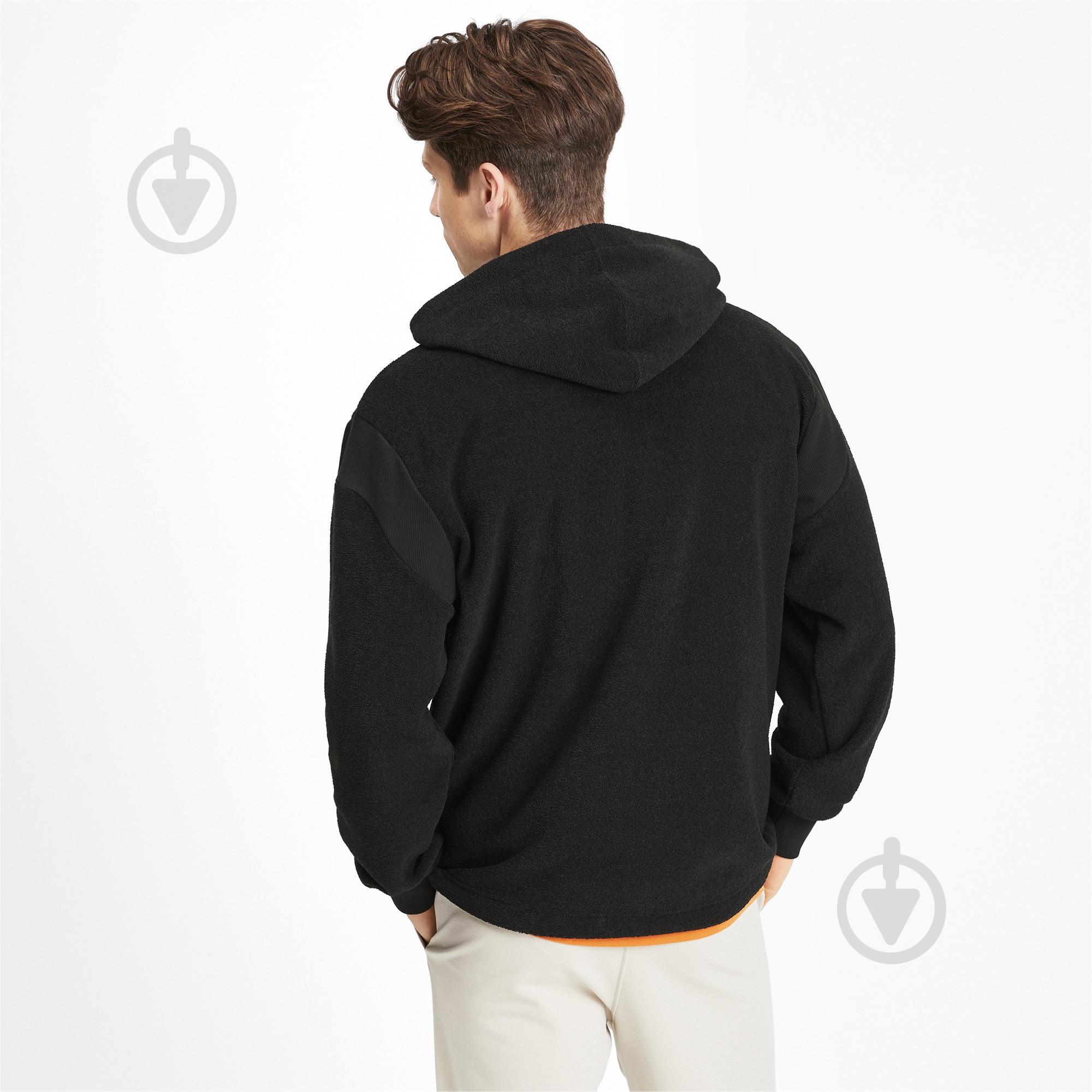 Джемпер Puma Fusion Hooded Jacket 58017301 р. M черный - фото 4