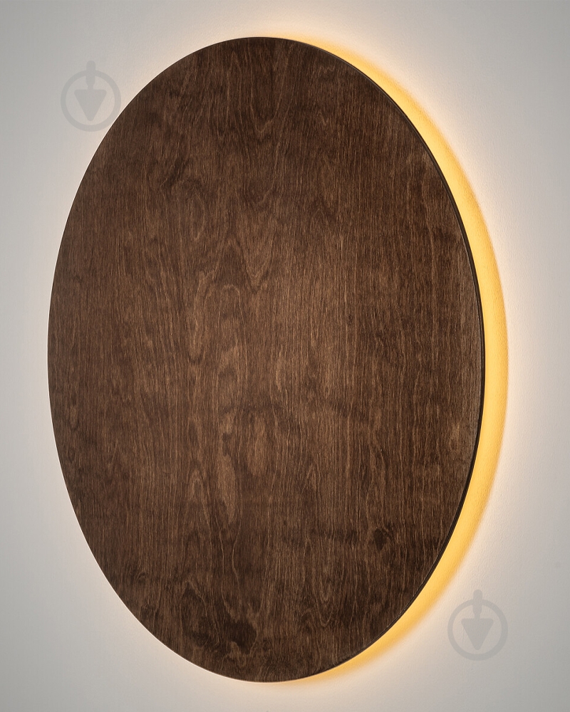 Бра Nowodvorski Ring Timber 1x22 Вт LED-модуль коричневый 11178 - фото 2 Бра Nowodvorski Ring Timber 1x22 Вт LED-модуль коричневый 11178 - фото 2