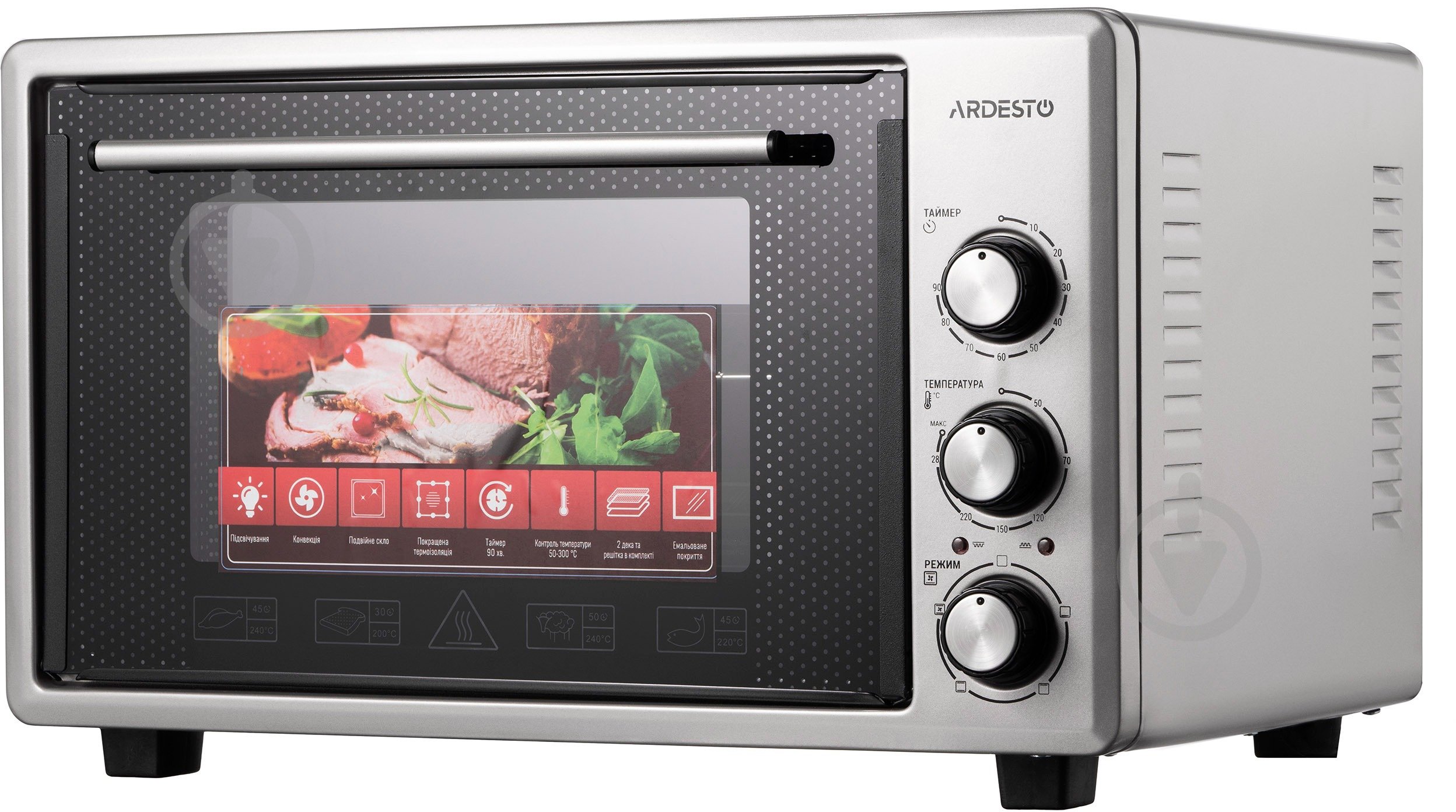 Электрическая печь Ardesto MEO-S40FGG - фото 2