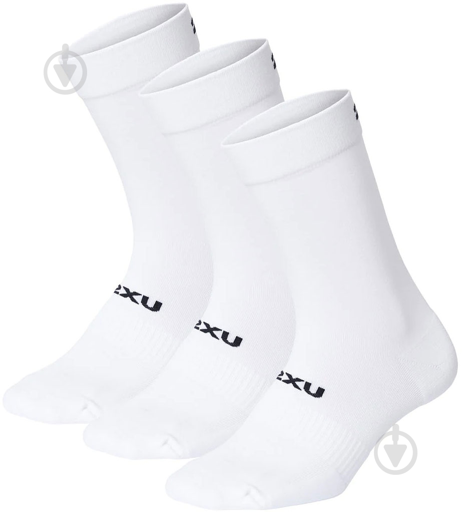 Носки 2XU UQ7238e_WHT/BLK белый - фото 1 Носки 2XU UQ7238e_WHT/BLK белый - фото 1