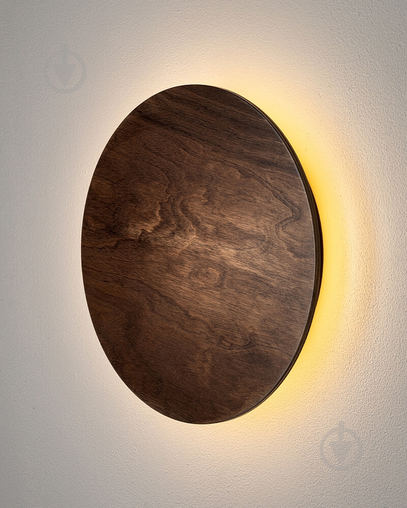 Бра Nowodvorski Ring Timber 1x10 Вт LED-модуль коричневый 11290 - фото 4