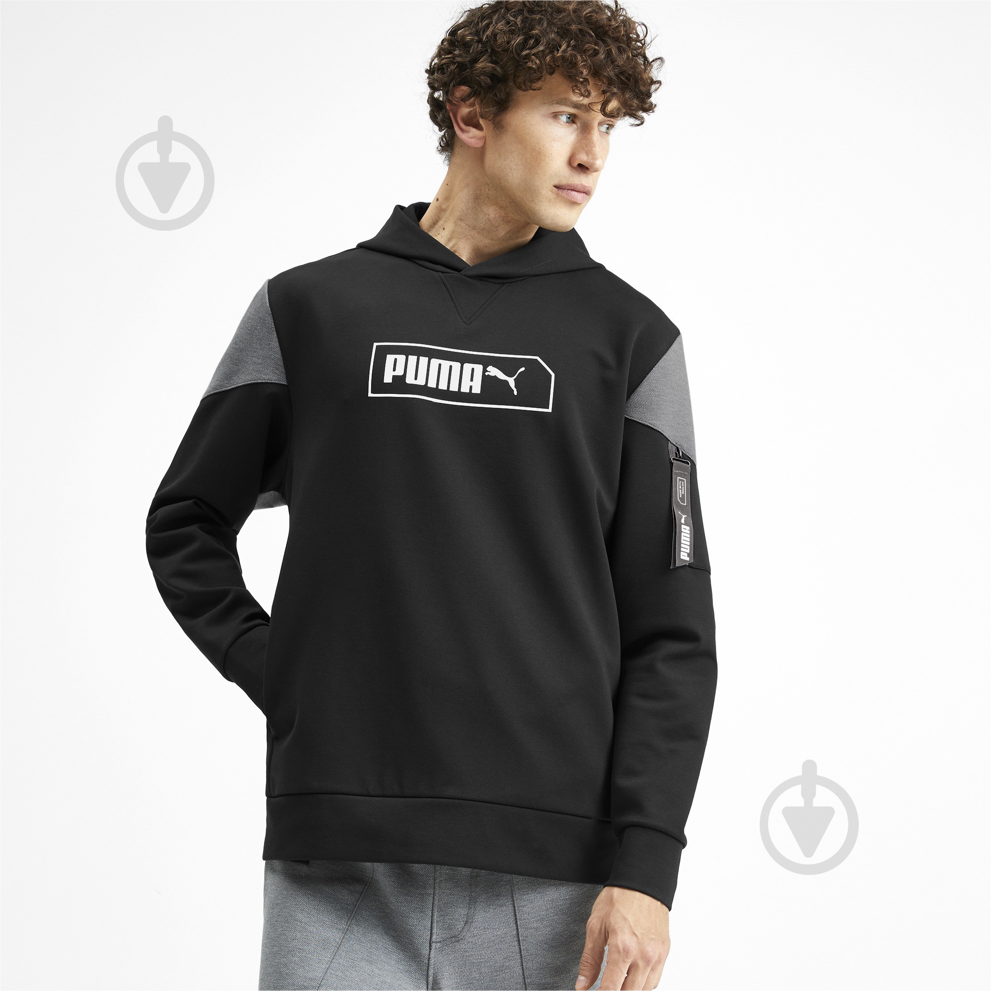 Джемпер Puma NU-TILITY Hoody 58038801 р. S черный - фото 1