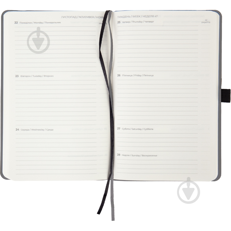 Планер 2023 Axent Partner Soft сірий Axent - фото 6 Планер 2023 Axent Partner Soft сірий Axent - фото 6