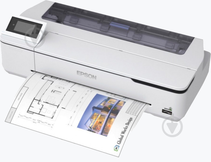 Принтер Epson SURECOLOR SC-T3100N 24" А3 (C11CF11301A0) без стенда - фото 3