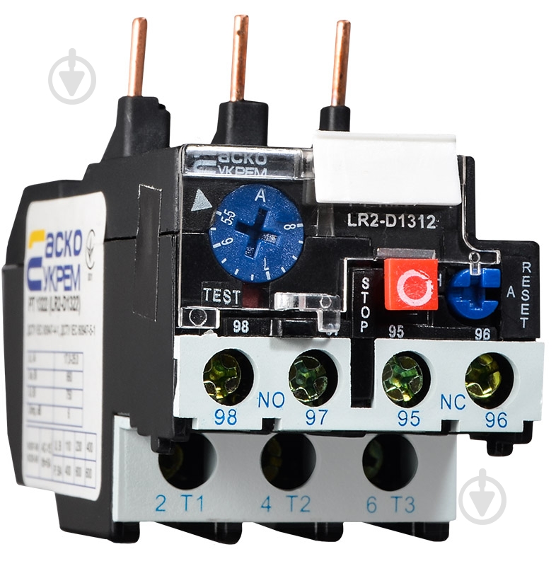 Реле теплове АСКОУКРЕМ PT 1312 (LR2-D1312) A0040060010 - фото 1