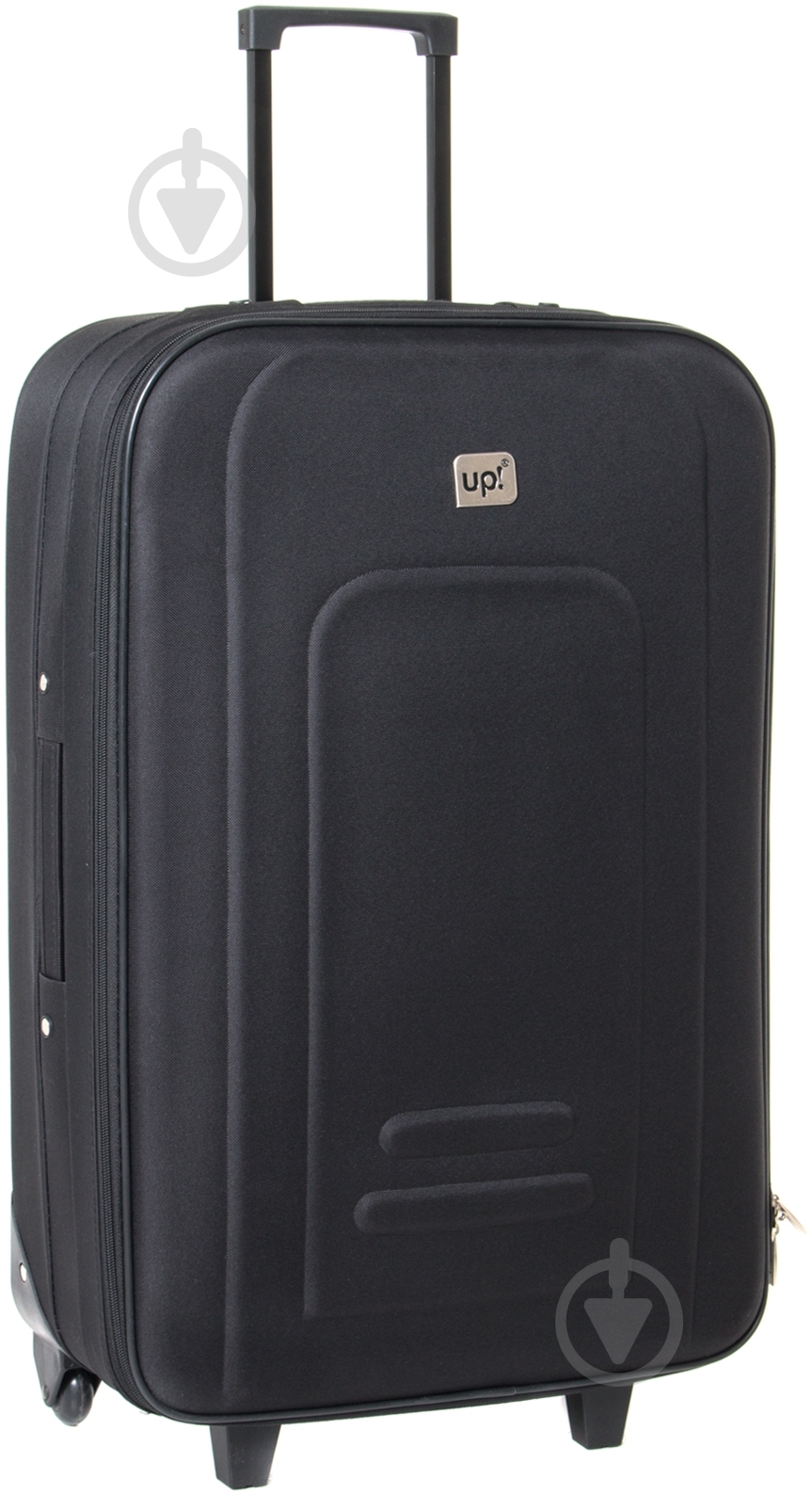 Чемодан UP! (Underprice) black 66x42x20 cм 55 л черный - фото 1