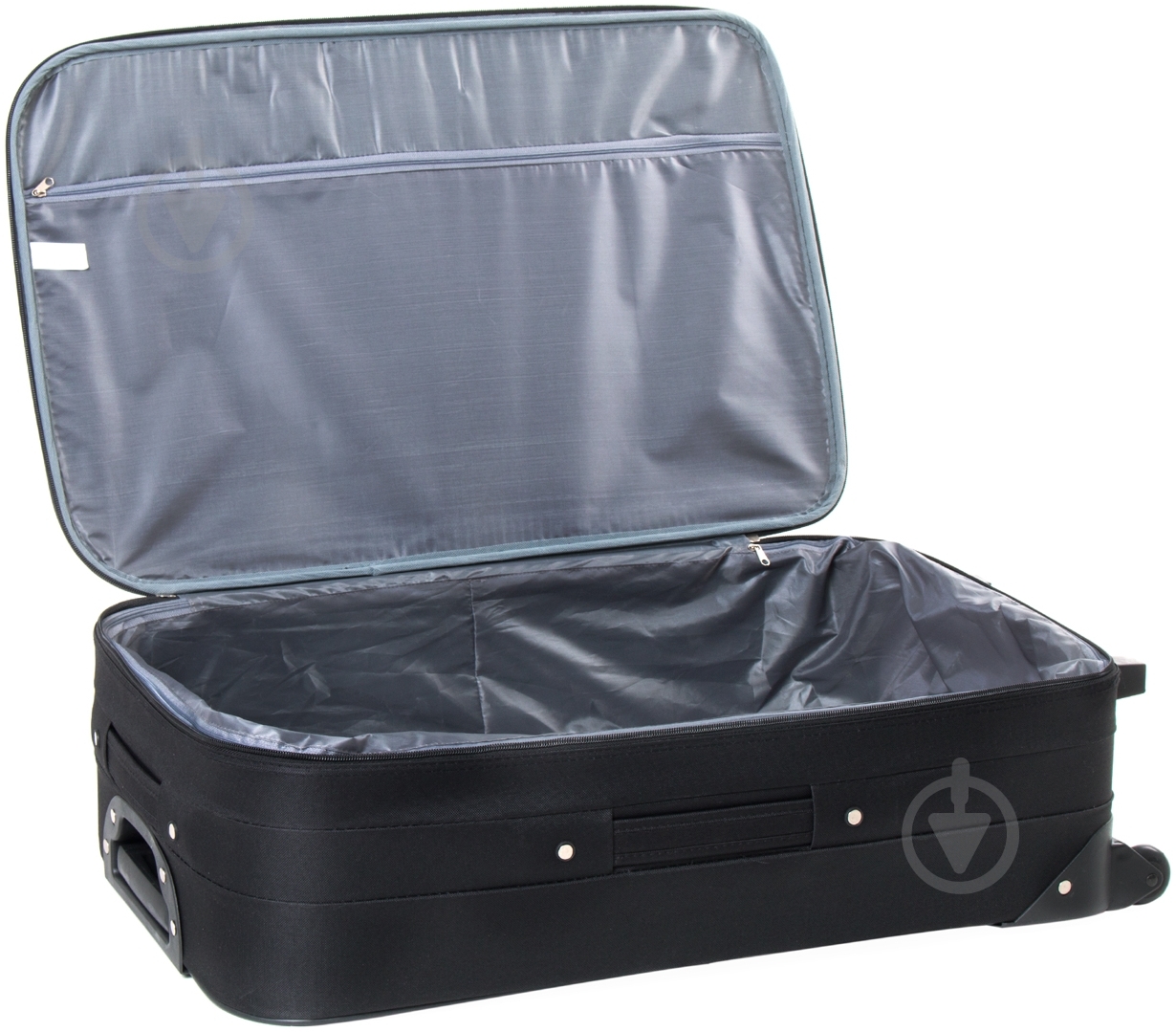 Чемодан UP! (Underprice) black 66x42x20 cм 55 л черный - фото 3