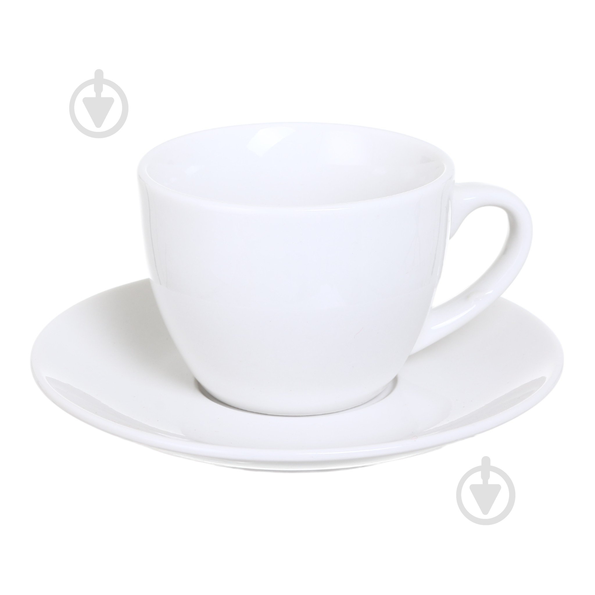 Чашка з блюдцями Fiora Cream 200 мл 23LY0918-8 - фото 1