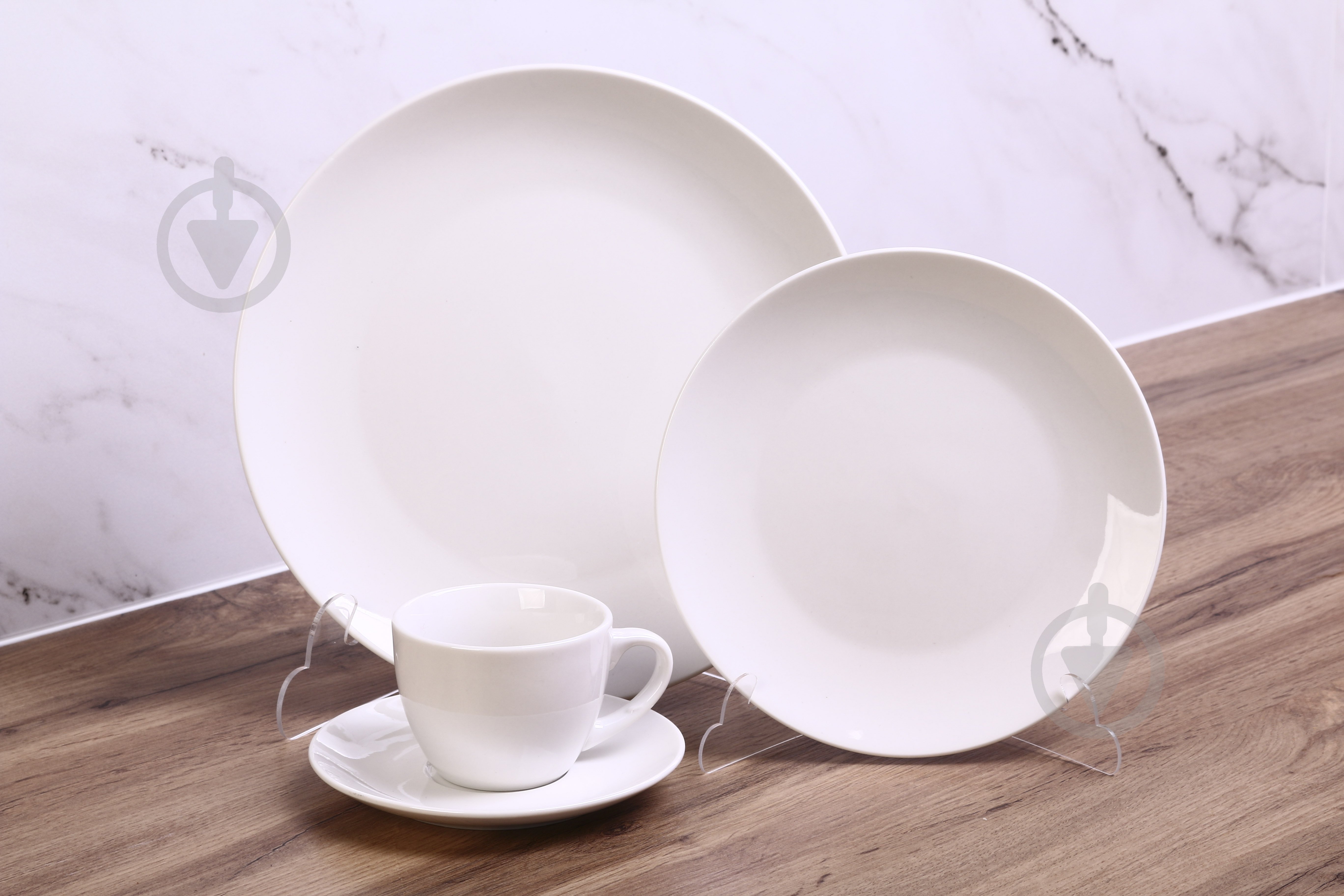 Чашка з блюдцями Fiora Cream 200 мл 23LY0918-8 - фото 6
