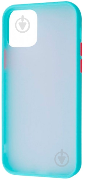 Чехол Shadow Matte Case (PC+TPU) голубой для Apple iPhone 12 Pro Max - фото 1 Чехол Shadow Matte Case (PC+TPU) голубой для Apple iPhone 12 Pro Max - фото 1