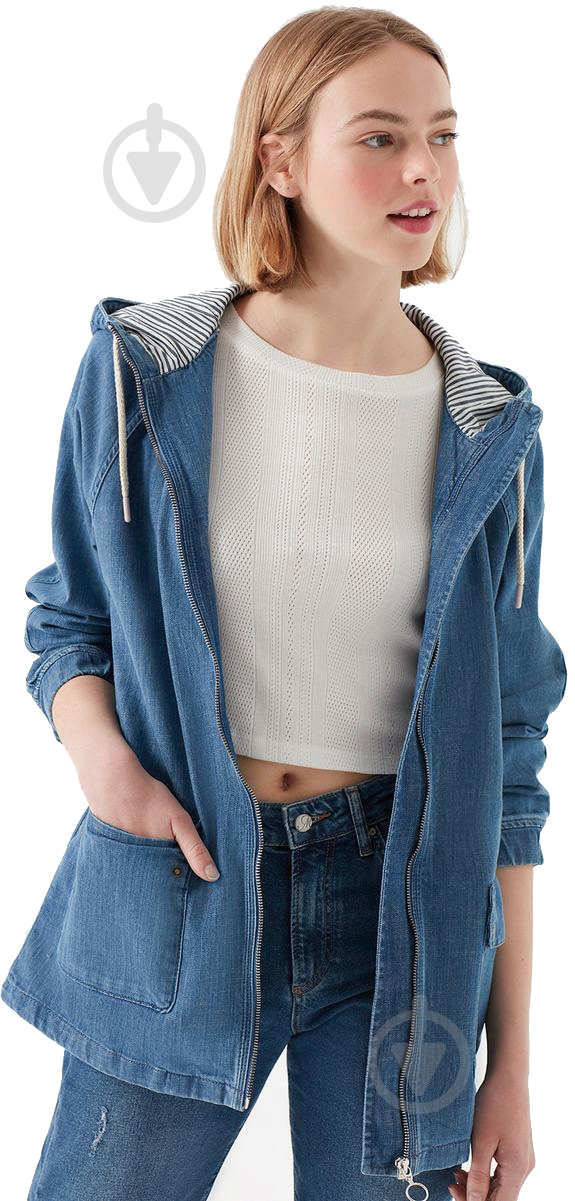 Куртка женская демисезонная Mavi DENIM JACKET 110401-31087 р.L - фото 1