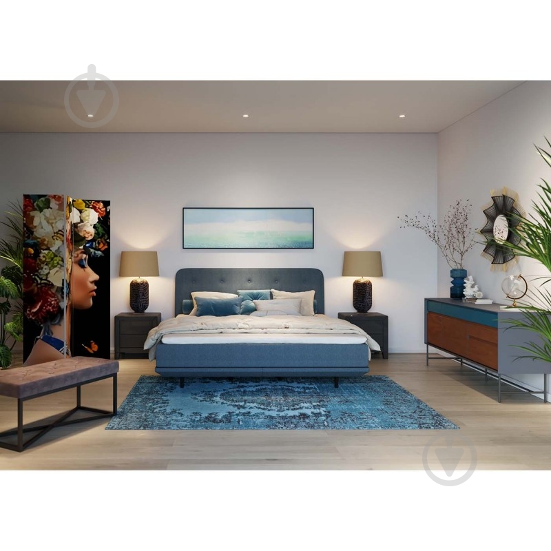 Ваза KARE Design Marvelous Duo 42 см синя 52267 - фото 6 Ваза KARE Design Marvelous Duo 42 см синя 52267 - фото 6