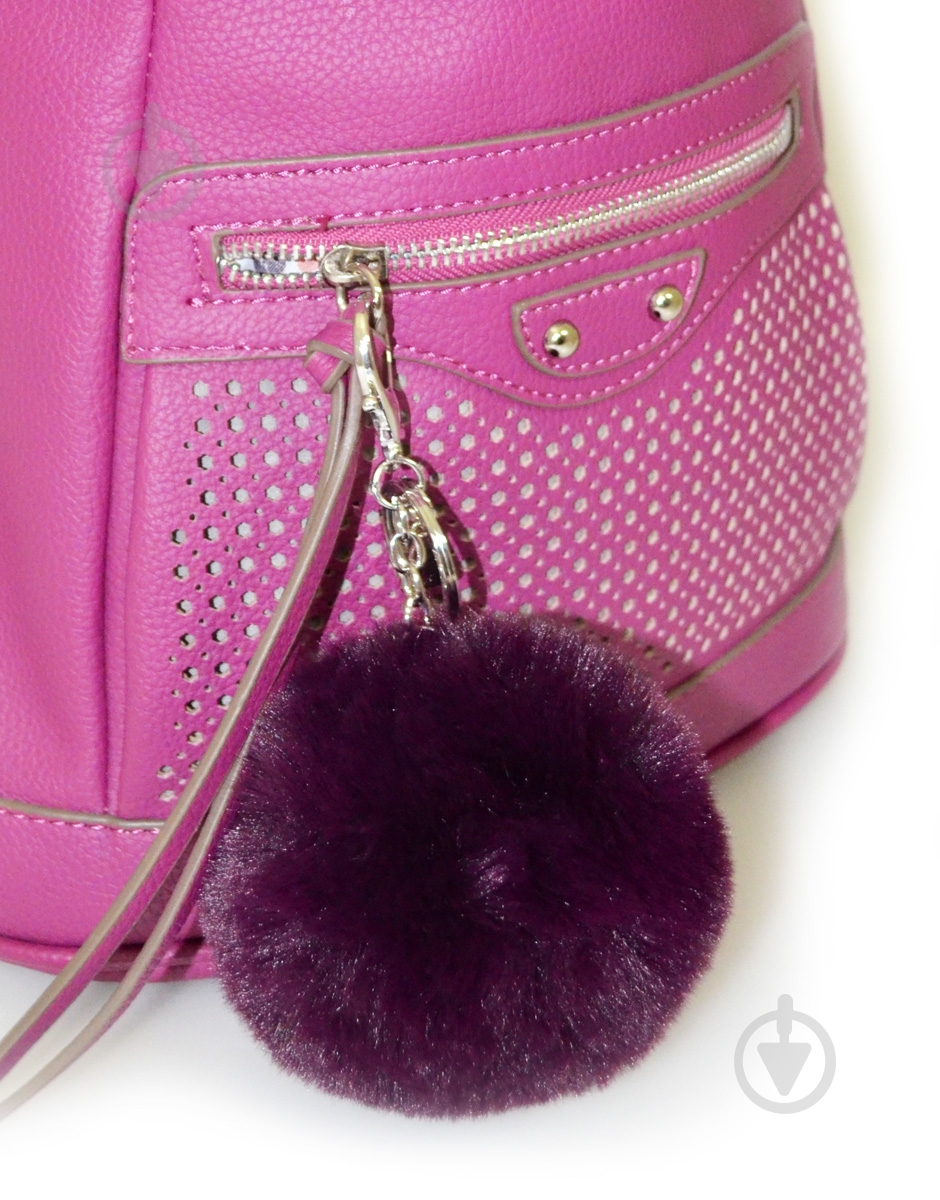 Брелок YES Maroon Fluffy 558118 - фото 2 Брелок YES Maroon Fluffy 558118 - фото 2