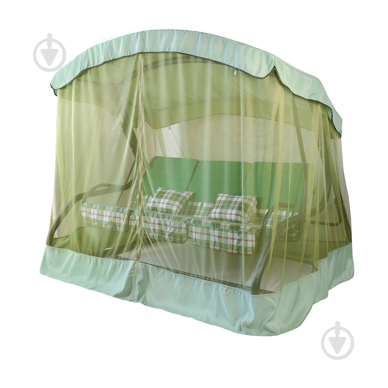 Гойдалка Vitan " Фемелі - 2 " Шотландія зелена - фото 3 Гойдалка Vitan " Фемелі - 2 " Шотландія зелена - фото 3