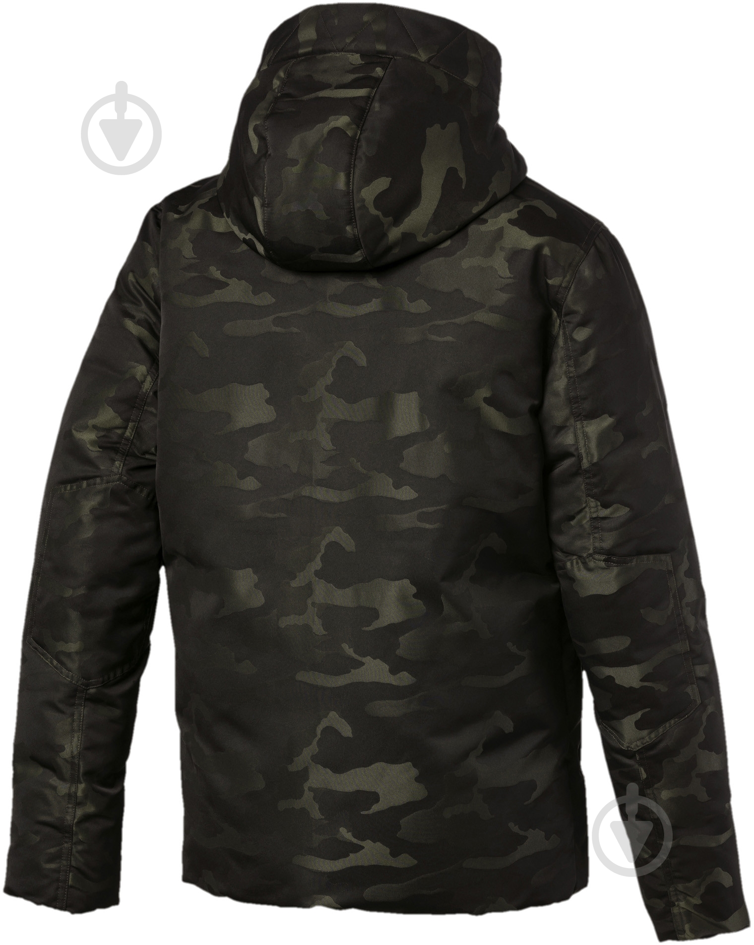 Куртка мужская демисезонная Puma 480 Camo Down Jacket 58044470 р.XL зеленая - фото 3 Куртка мужская демисезонная Puma 480 Camo Down Jacket 58044470 р.XL зеленая - фото 3