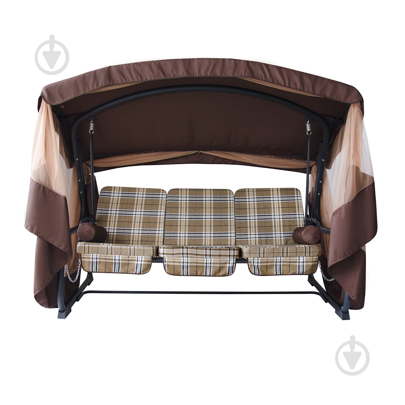 Гойдалка Vitan " Монако " Шотландія коричнева - фото 3 Гойдалка Vitan " Монако " Шотландія коричнева - фото 3