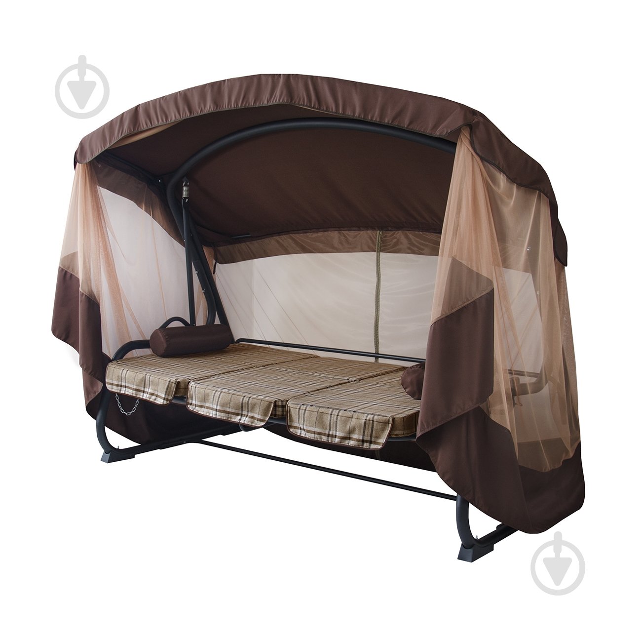 Гойдалка Vitan " Монако " Шотландія коричнева - фото 4 Гойдалка Vitan " Монако " Шотландія коричнева - фото 4