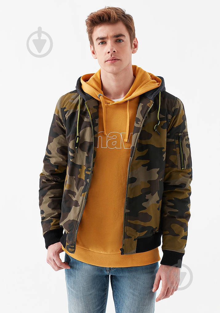 Куртка мужская демисезонная Mavi PRINTED JACKET 010243-30643 р.L - фото 3 Куртка мужская демисезонная Mavi PRINTED JACKET 010243-30643 р.L - фото 3