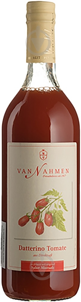 Сік Van Nahmen томатний сорту Датерін 0,75 л (26408) - фото 1 Сік Van Nahmen томатний сорту Датерін 0,75 л (26408) - фото 1