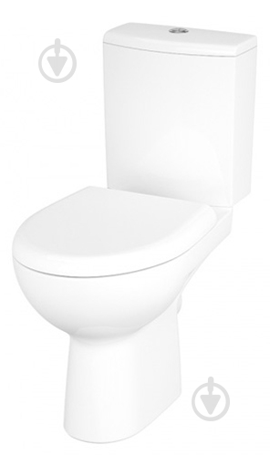 Унитаз-компакт Cersanit nature 010 с дюропластовим сиденьем - фото 1