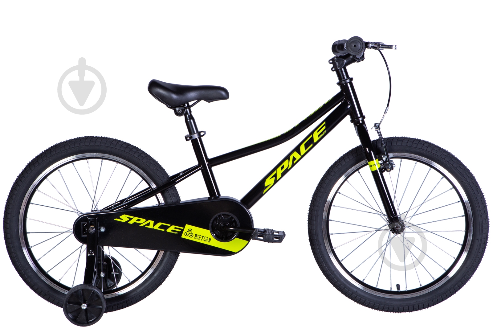Велосипед Space 20" 10.5"(27 см) PLUTO OPS-SK-20-001 черный - фото 1