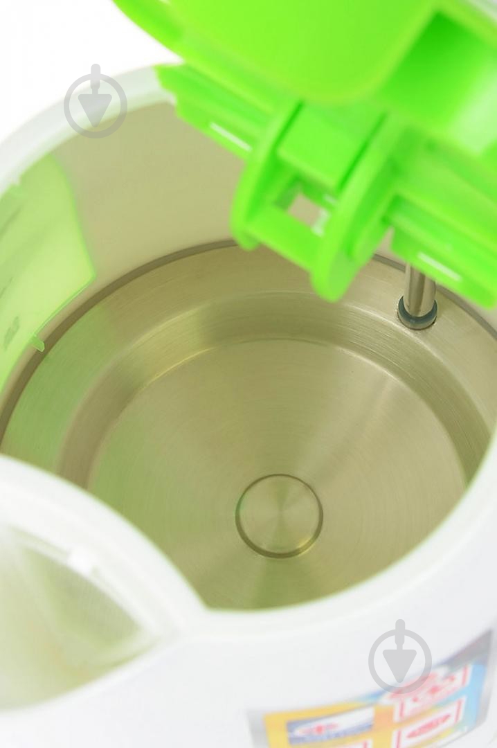 Электрочайник Saturn ST-EK8436 Lt. Green/White - фото 3