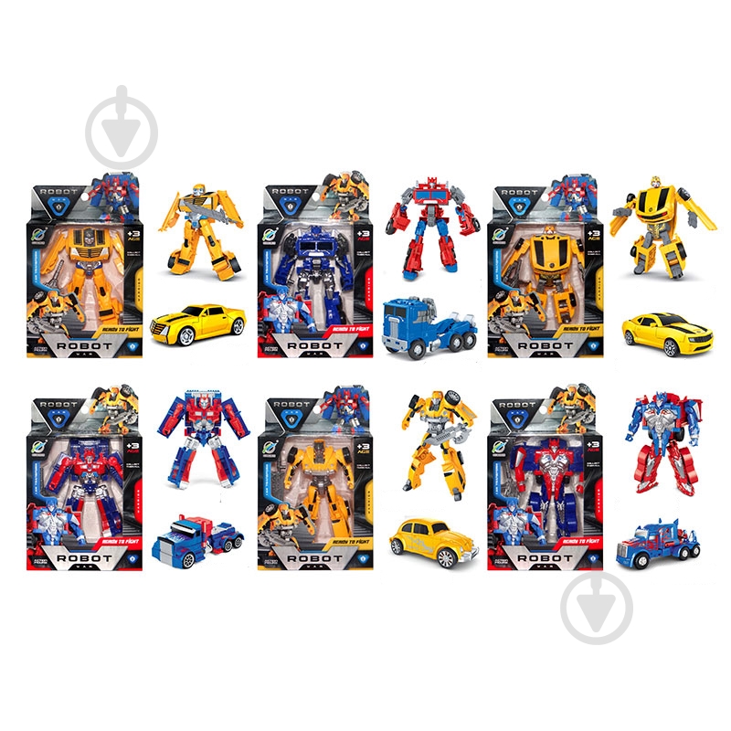 Трансформер 6 видов в ассортименте 339-92 - фото 1 Трансформер 6 видов в ассортименте 339-92 - фото 1