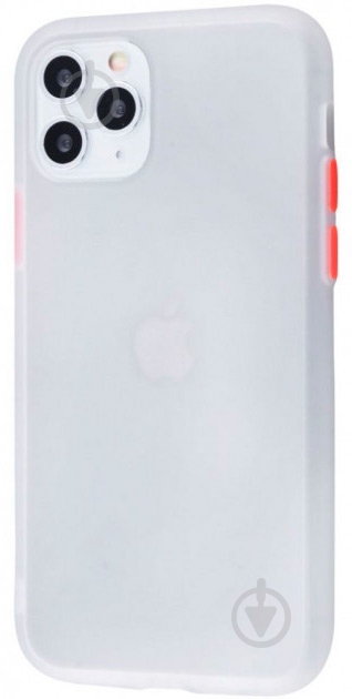 Чехол Shadow Matte Case (PC+TPU) белый для Apple iPhone 11 Pro - фото 1 Чехол Shadow Matte Case (PC+TPU) белый для Apple iPhone 11 Pro - фото 1