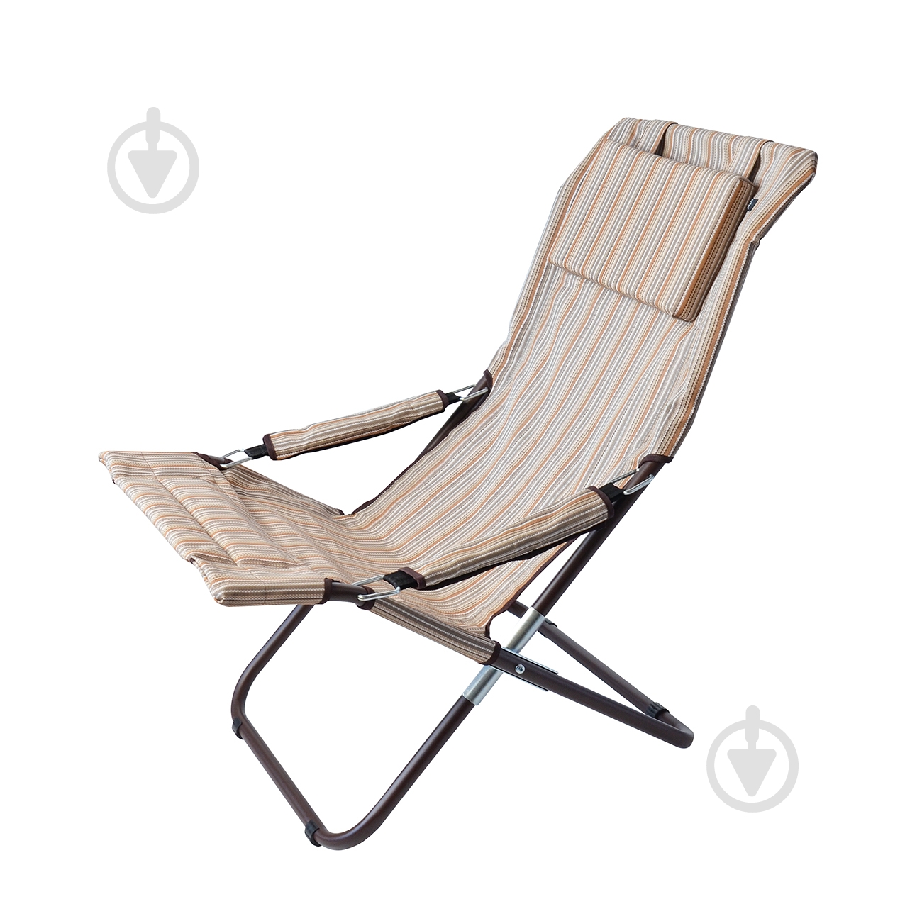 Шезлонг раскладной Vitan Горизонт бежевый - фото 2