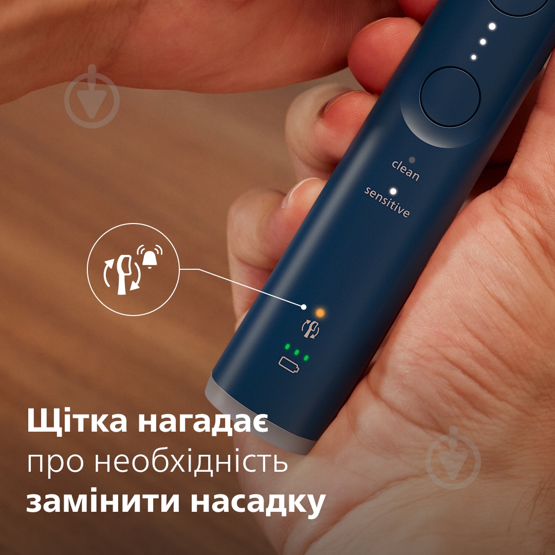 Електрична зубна щітка Philips Series 6100 HX7403/05 - фото 10