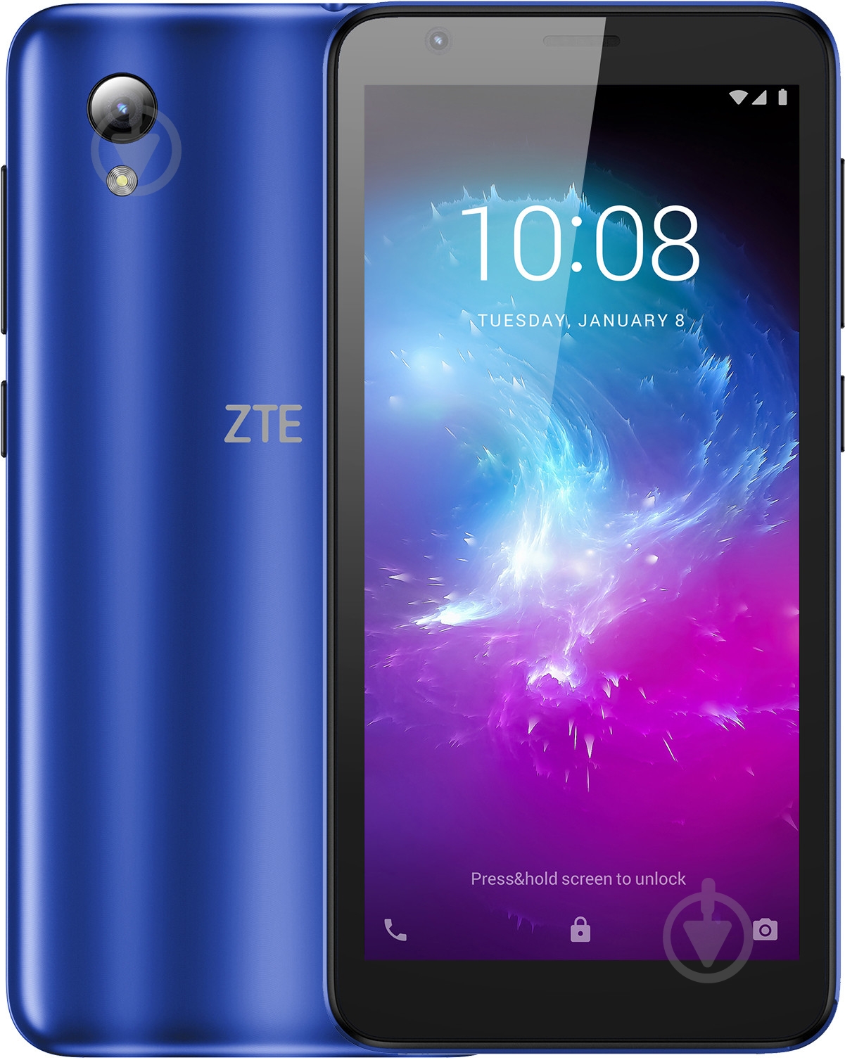 Смартфон ZTE BLADE L8 1/16GB blue (465411) - фото 1