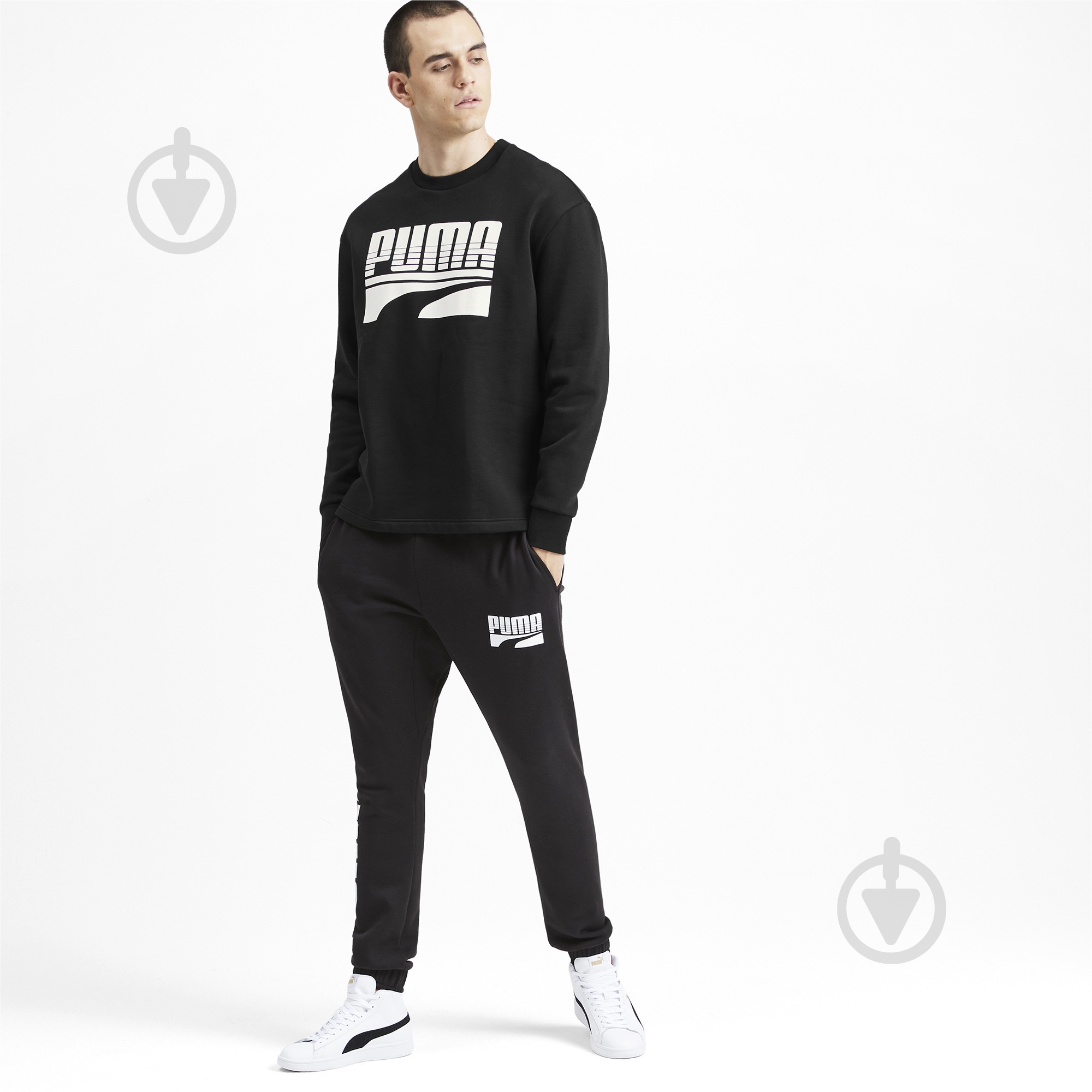 Джемпер Puma Rebel Bold Crew FL 58053701 р. XL чорний - фото 5