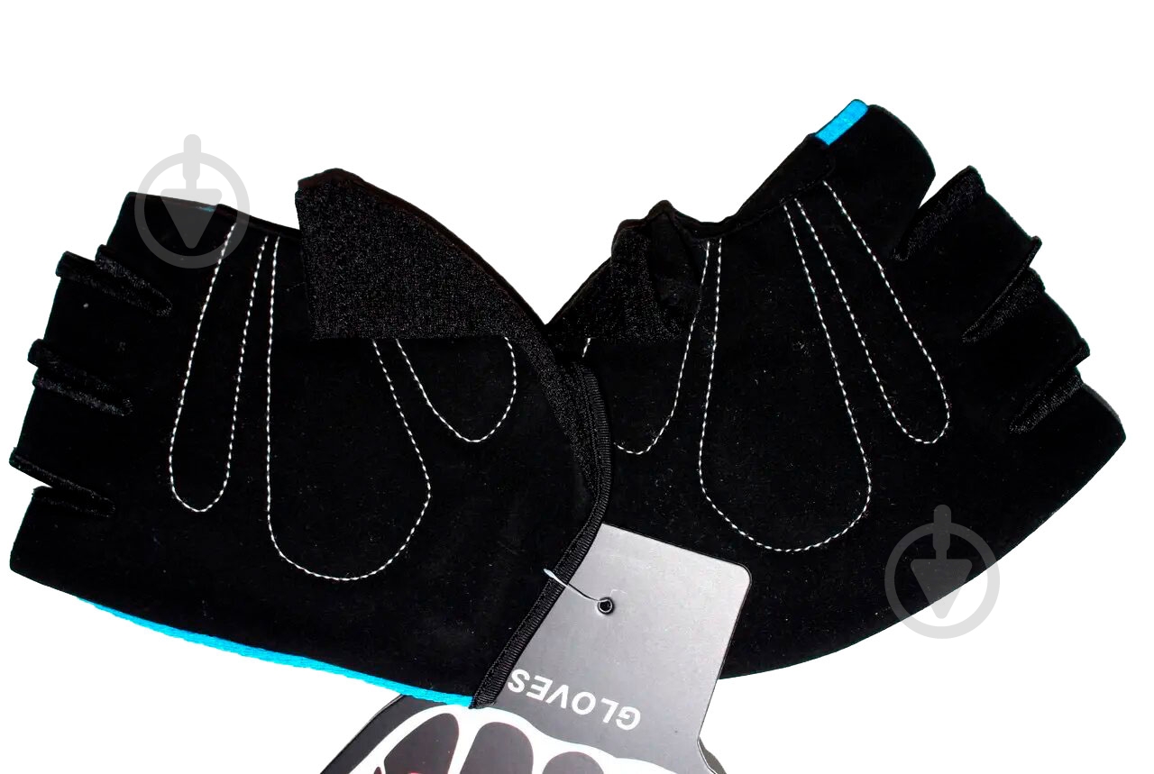 Велорукавички Feel Fit ST-001.1-1 1 синій - фото 5