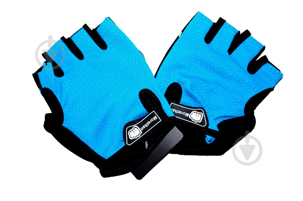 Велорукавички Feel Fit ST-001.1-1 1 синій - фото 1