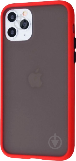Чехол Shadow Matte Case (PC+TPU) красный для Apple iPhone 11 Pro Max - фото 1