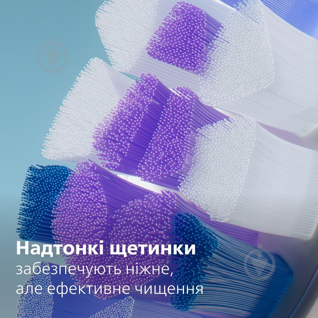 Електрична зубна щітка Philips Series 6100 HX7406/01 - фото 12