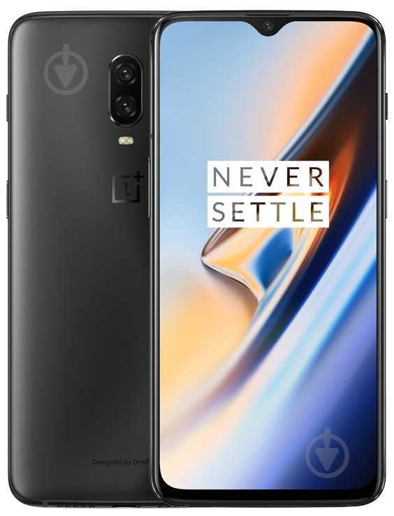 Смартфон OnePlus 6T 8/128GB black (489057) - фото 1