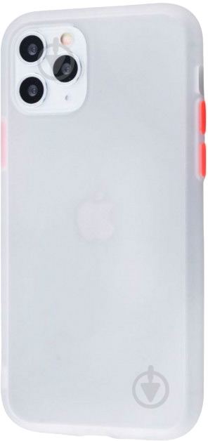 Чехол Shadow Matte Case (PC+TPU) белый для Apple iPhone 11 Pro Max - фото 1