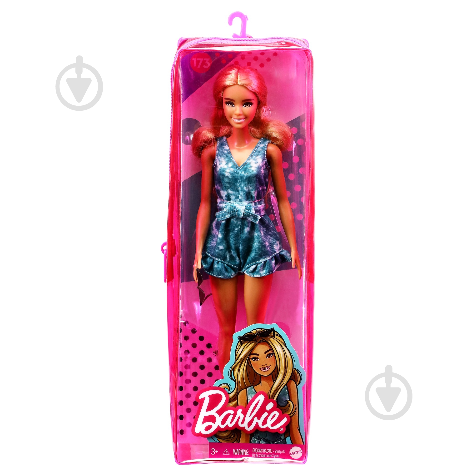 Кукла Barbie "Модница" в комбинезоне с эффектом тай-дай GRB65 - фото 3