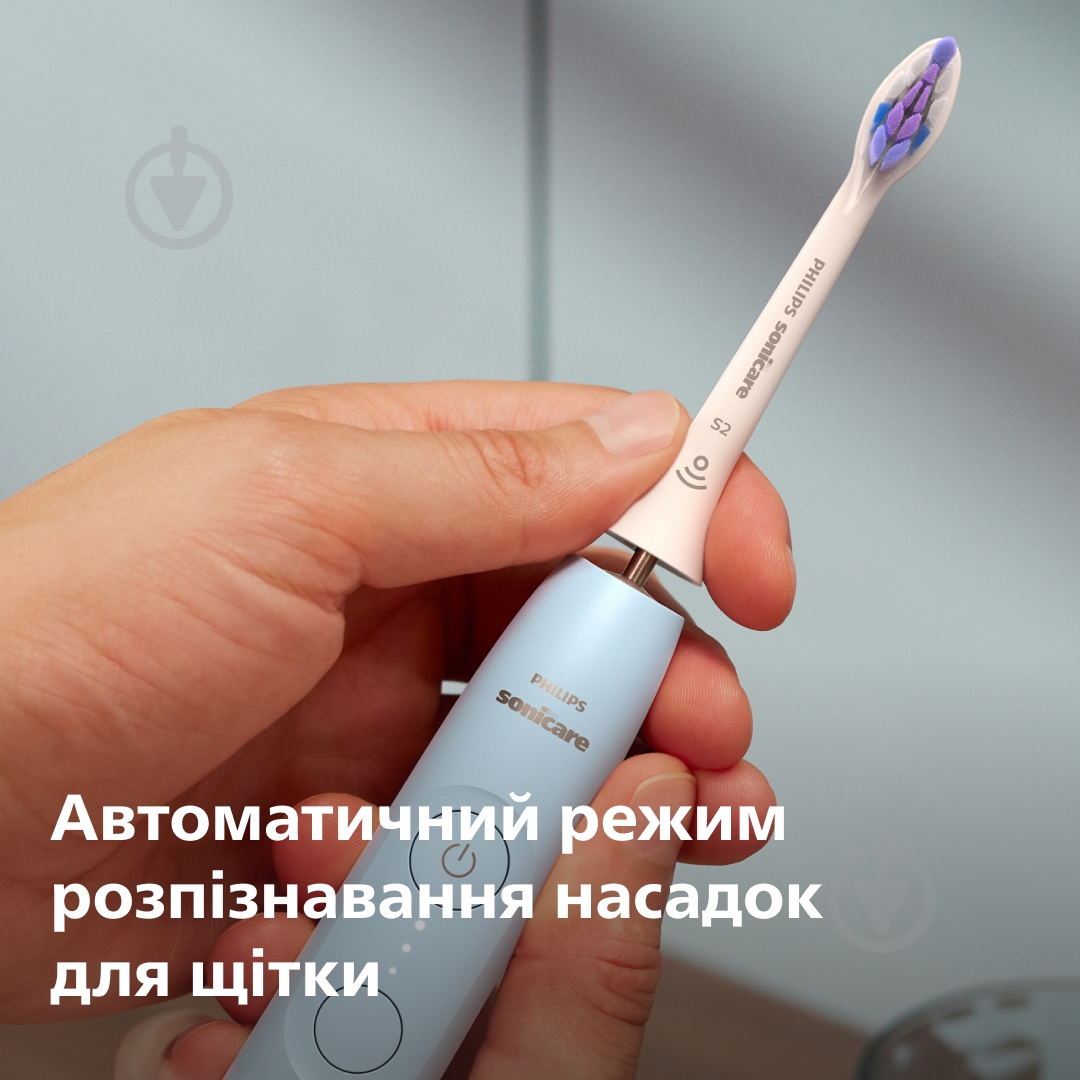 Електрична зубна щітка Philips Series 6100 HX7406/02 - фото 11