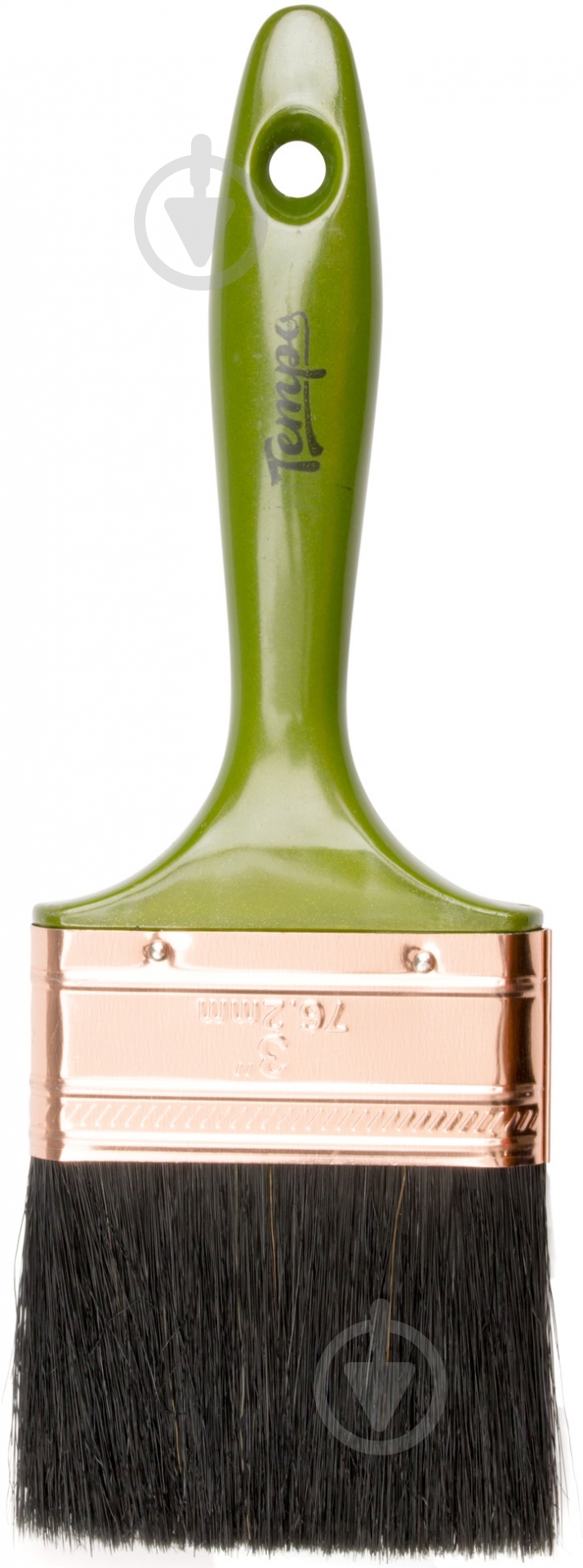 Кисточка Tempo черная щетина 4 100 мм JA-E004 - фото 1