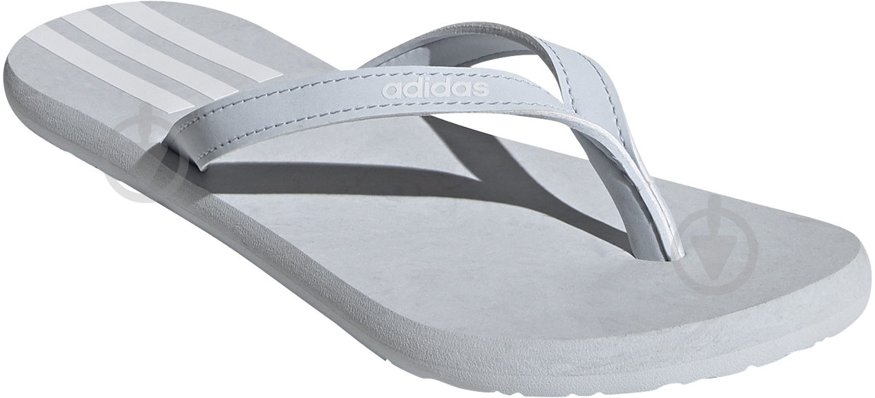 Вьетнамки Adidas EEZAY FLIP FLOP FY8115 р.39 1/3 серо-голубой - фото 3