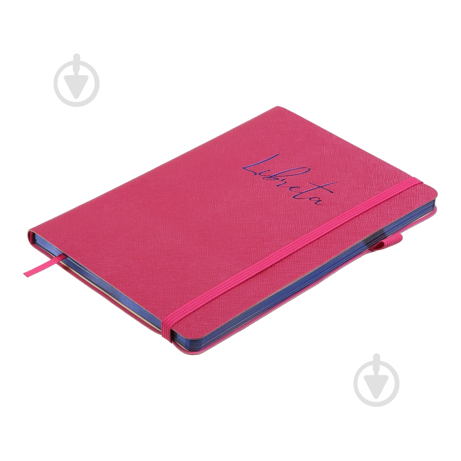 Блокнот недатированный Libreta 96 лист. чистый малиновый Buromax A5 - фото 3