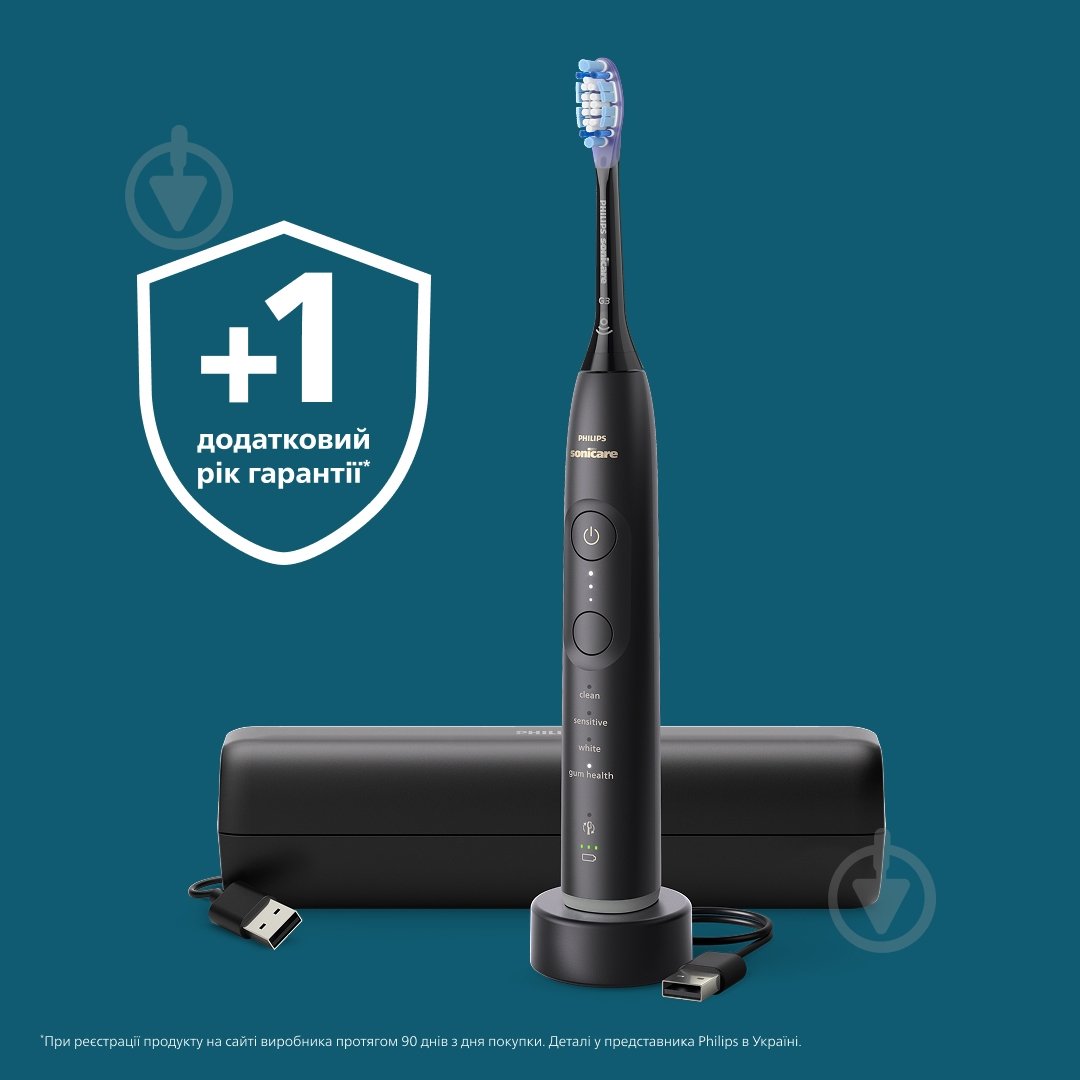 Електрична зубна щітка Philips Series 7100 HX7421/01 - фото 17