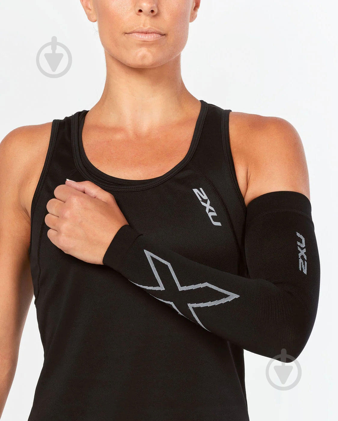 Нарукавники 2XU Comp Flex Arm Sleeve (Single) черный - фото 3