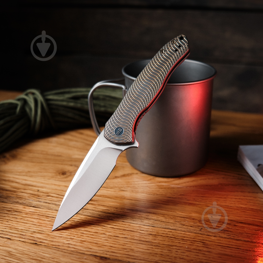 Нож складной Weknife Kitefin, коричневый 2001C - фото 5 Нож складной Weknife Kitefin, коричневый 2001C - фото 5