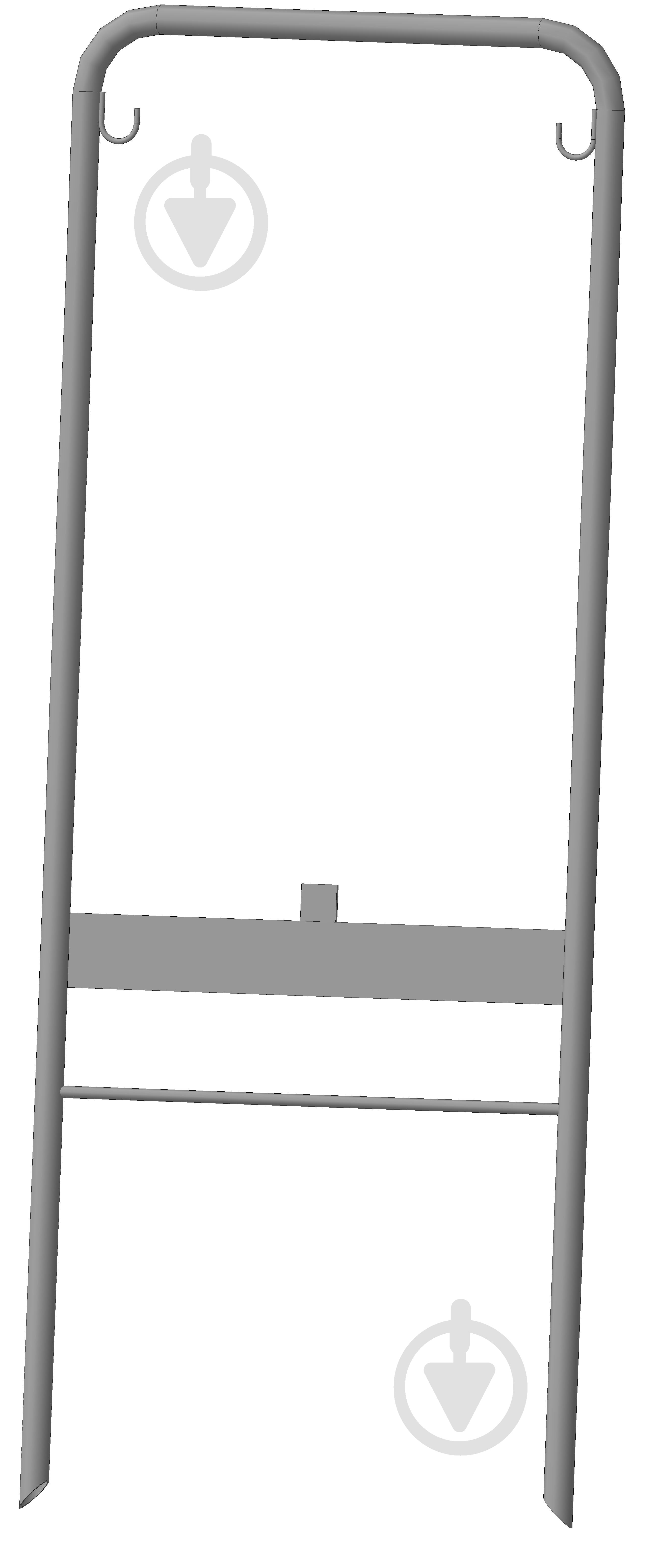 Декроттуар для чистки обуви с поручнем - фото 1